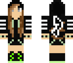 st patricks day black pikachu girl