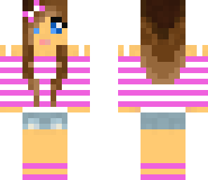 magenta girl
