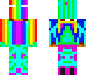 rainbow herobrine
