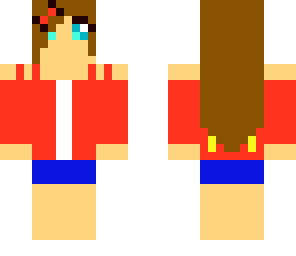 girl herobrine hunter