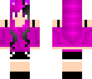 pink neko girl