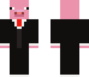 pig in a suit
