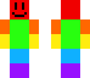 random smiley rainbow
