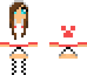 pinky red creeper girl