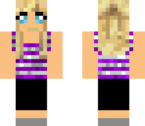 blonde normal girl