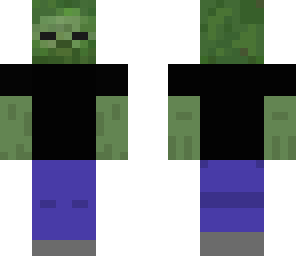 cool black zombie