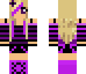 purple girl