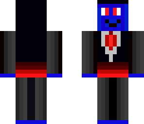 blue man