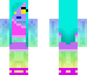 rainbow girl - aquia