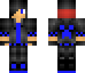 blue teenager