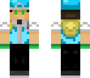 blue pokemon trainer