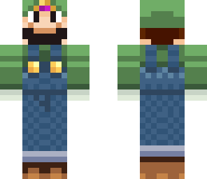 luigi with amulet