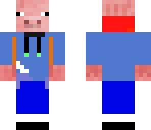 piggie in a somewhat suit