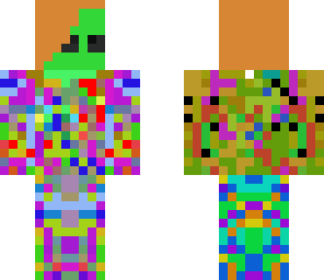 awesome random cool pixels skin