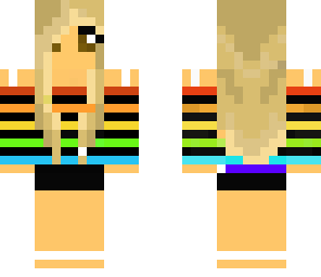 rainbow girl