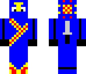 ninja azul