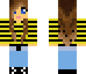 cute bumble bee themed girl