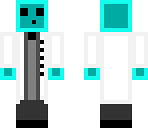 blue slime scientist