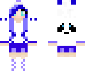 blue panda