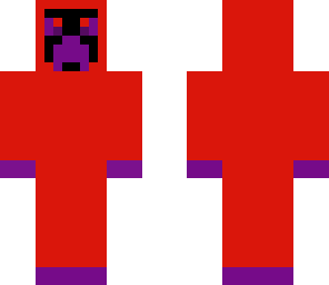 endercreeper in red