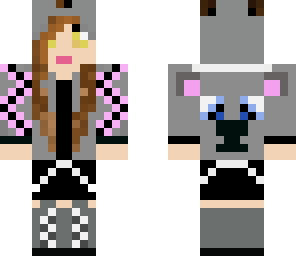 cute wolf themed girl