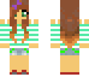 brown haired chick