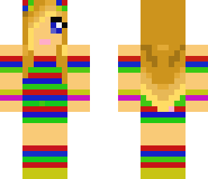 rainbow girl