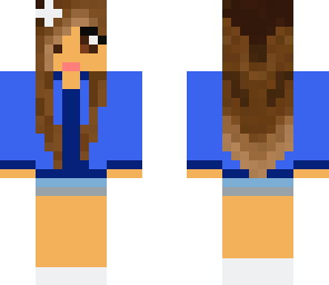blue jacket girl