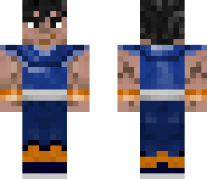 son goku  blue suite