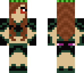 green assassin girl
