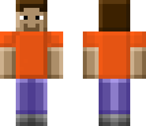 orange block steve