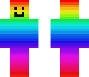 rainbow person
