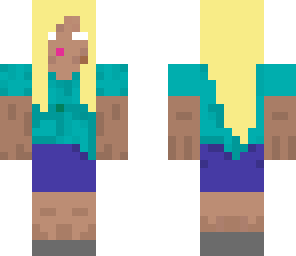 herobrine's sister with headset
