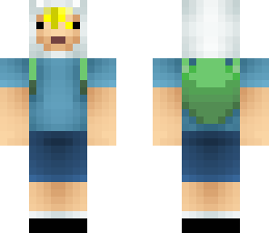 finn the human whit hair