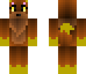 wolfgirl gold wolf form