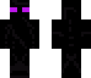 enderman with headphones