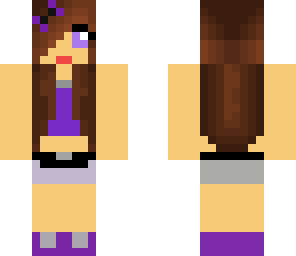 purple girl
