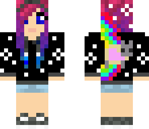 nyan cat girl edited