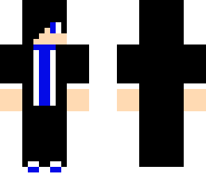 blue tux dude