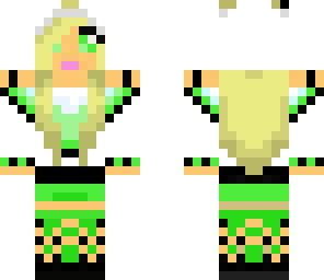green panda