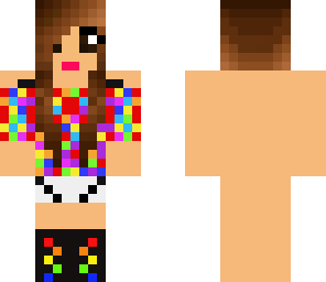 brown rainbow girl