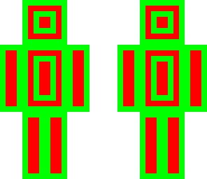 striped minecraft guy