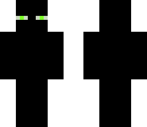 green eyed enderman