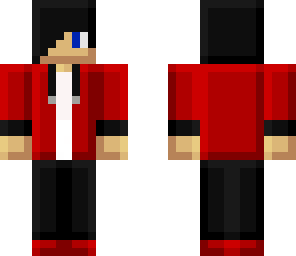 emo teenager block skin