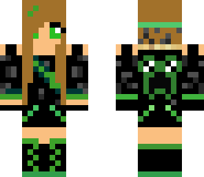 green creepper hunter girl