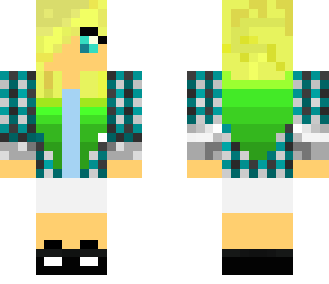 plaid girl