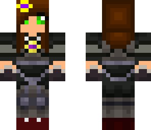 sky does minecraft girl