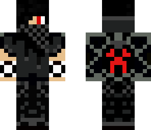 black ninja red creeper