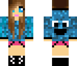 cookie monster girl