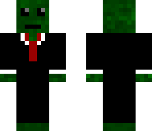frog in a suit